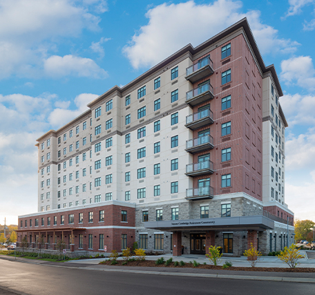 Seasons Retirement Community building in Cambridge