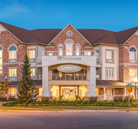 Seasons Clarington Front Entrance