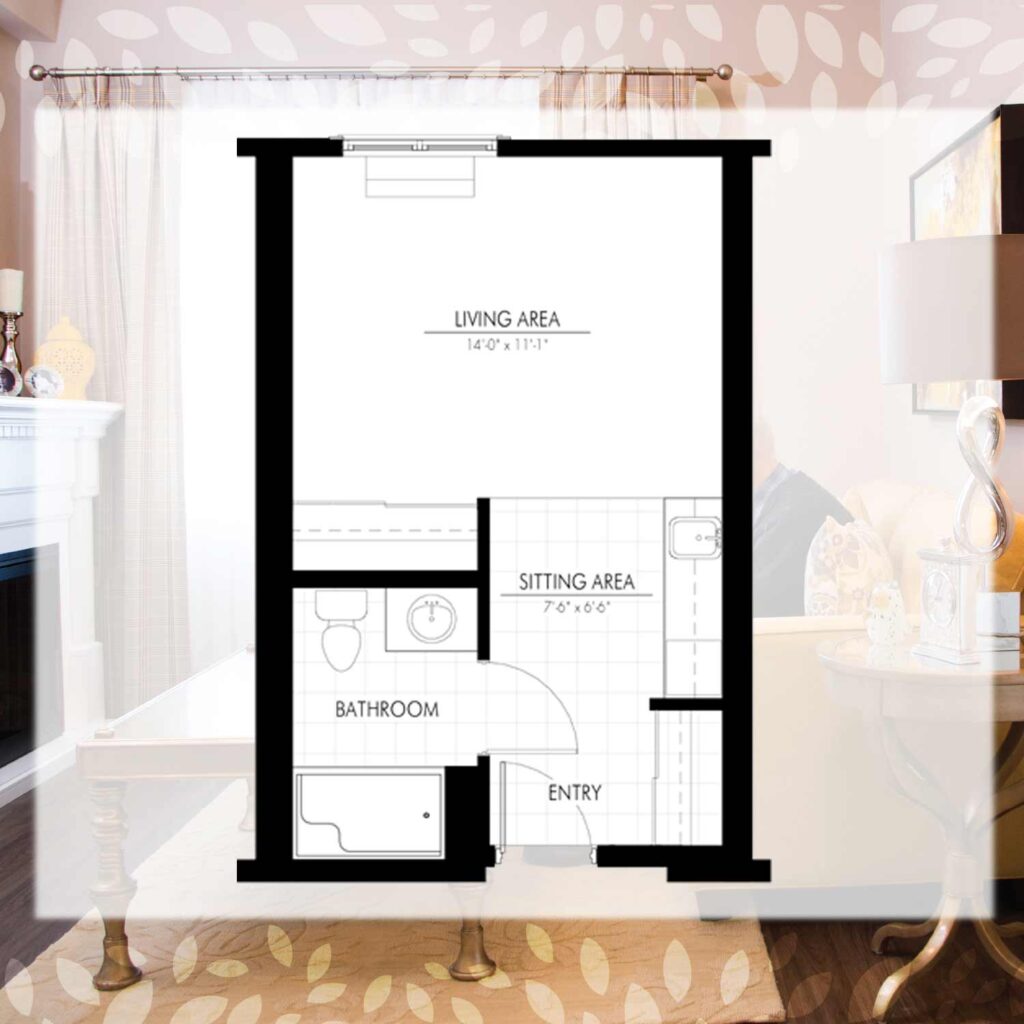 seasons dufferin centre studio 351 square feet