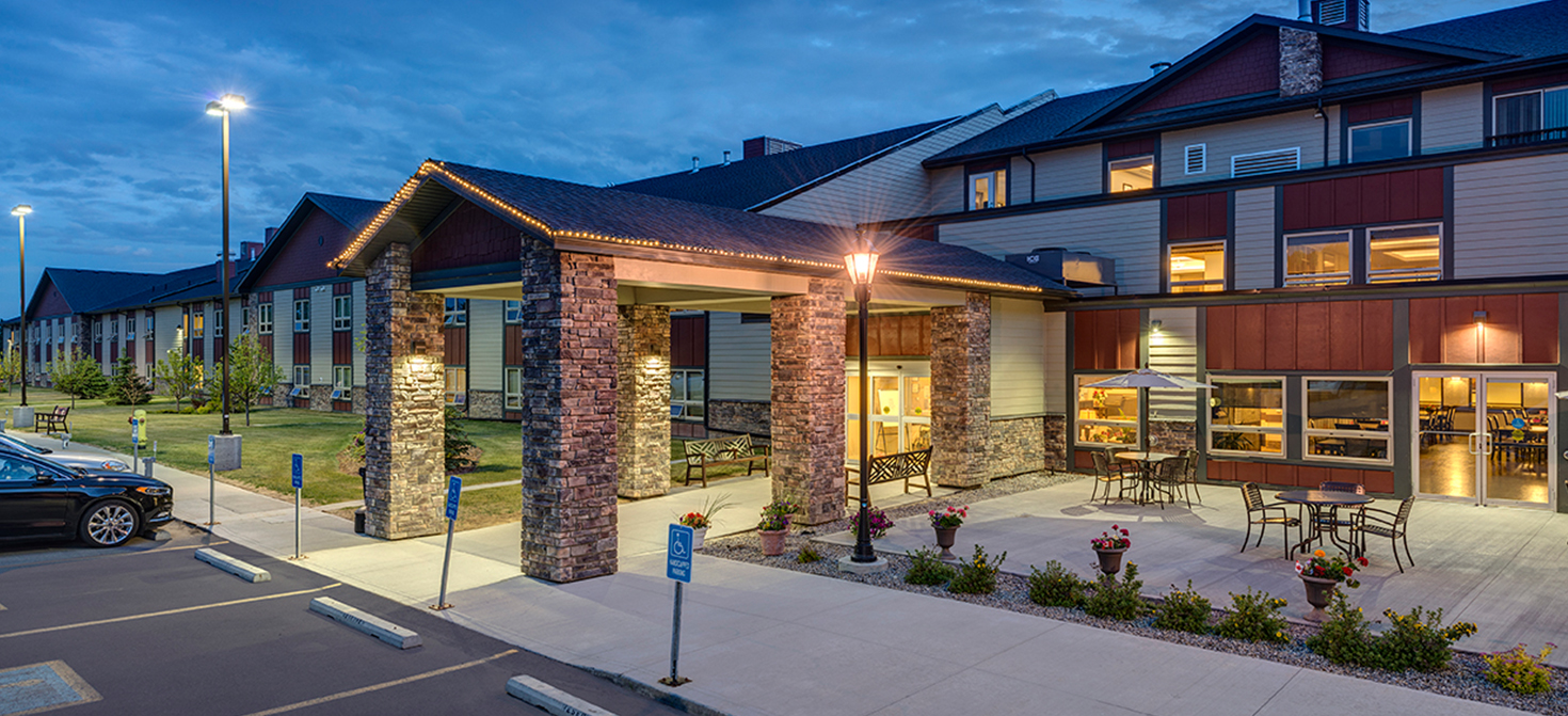 Seasons Retirement Community building in Encore