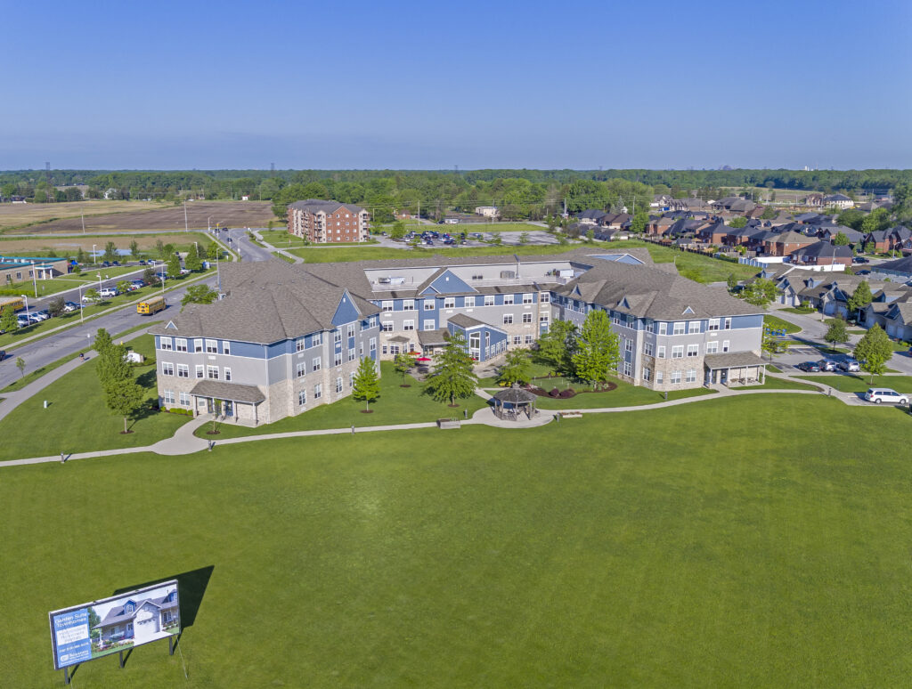 Seasons Royal Oak Village Overhead Photo of Surrounding Area