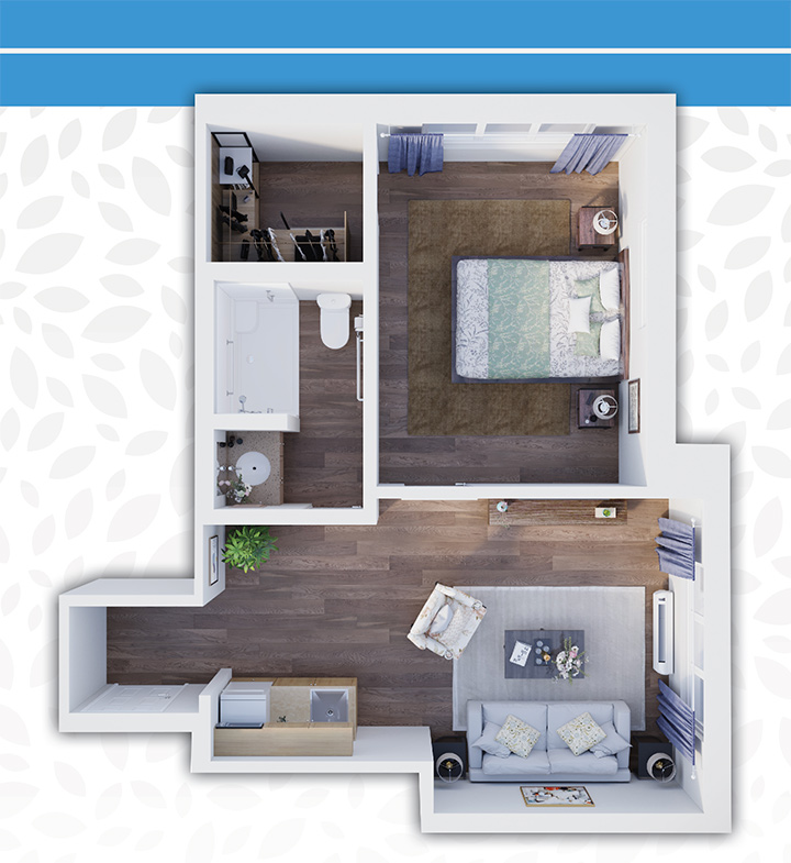 Clarington---One-Bedroom---opt